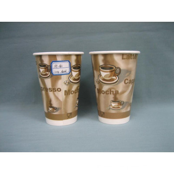 12 oz Paper Cup (Hot Cup) Papier Hot Cup Coffee Paper Drinking Cups jetable